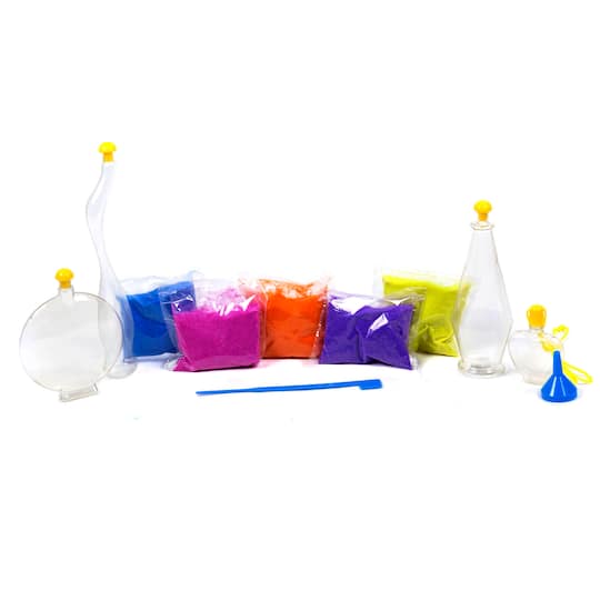 12 Pack: Color Zone® Create Your Own Sand Art Kit